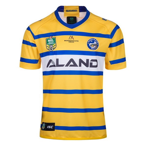 Maillot Rugby Parramatta Eels Exterieur 2018 Jaune